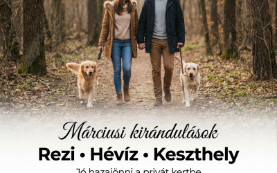 Márciusi kutyás kirándulások tömeg nélkül: programtippek és egy biztos bázis