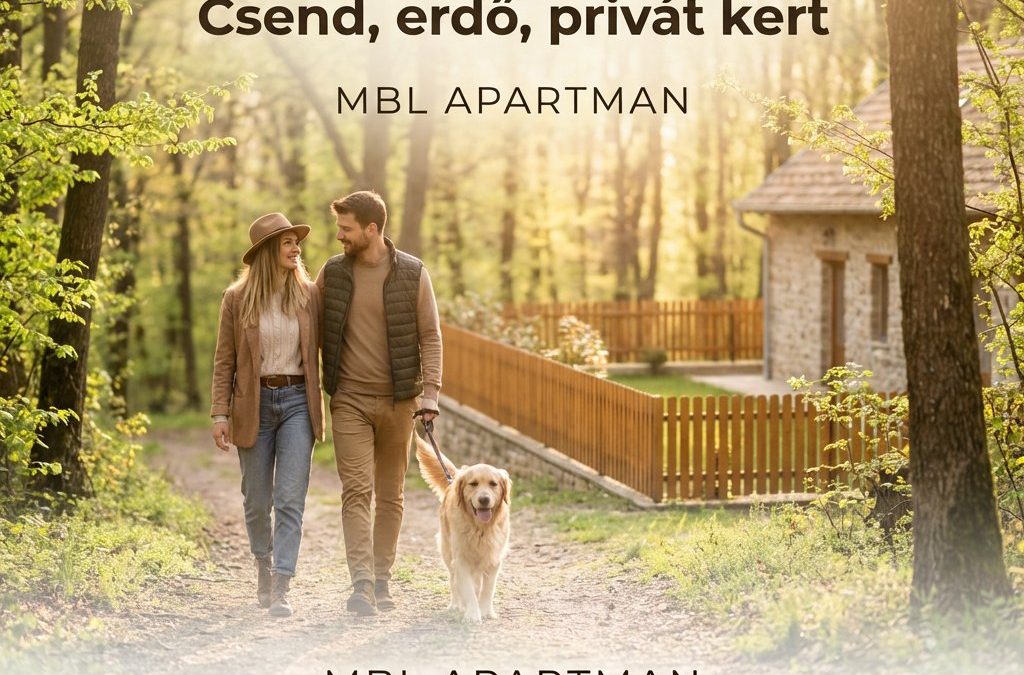 Tavaszi „újrakezdés” kutyával a Balaton-felvidéken: csend, erdő, privát kert